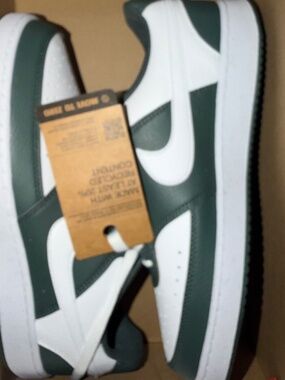 Green Nike Court Vision Low Sneaker